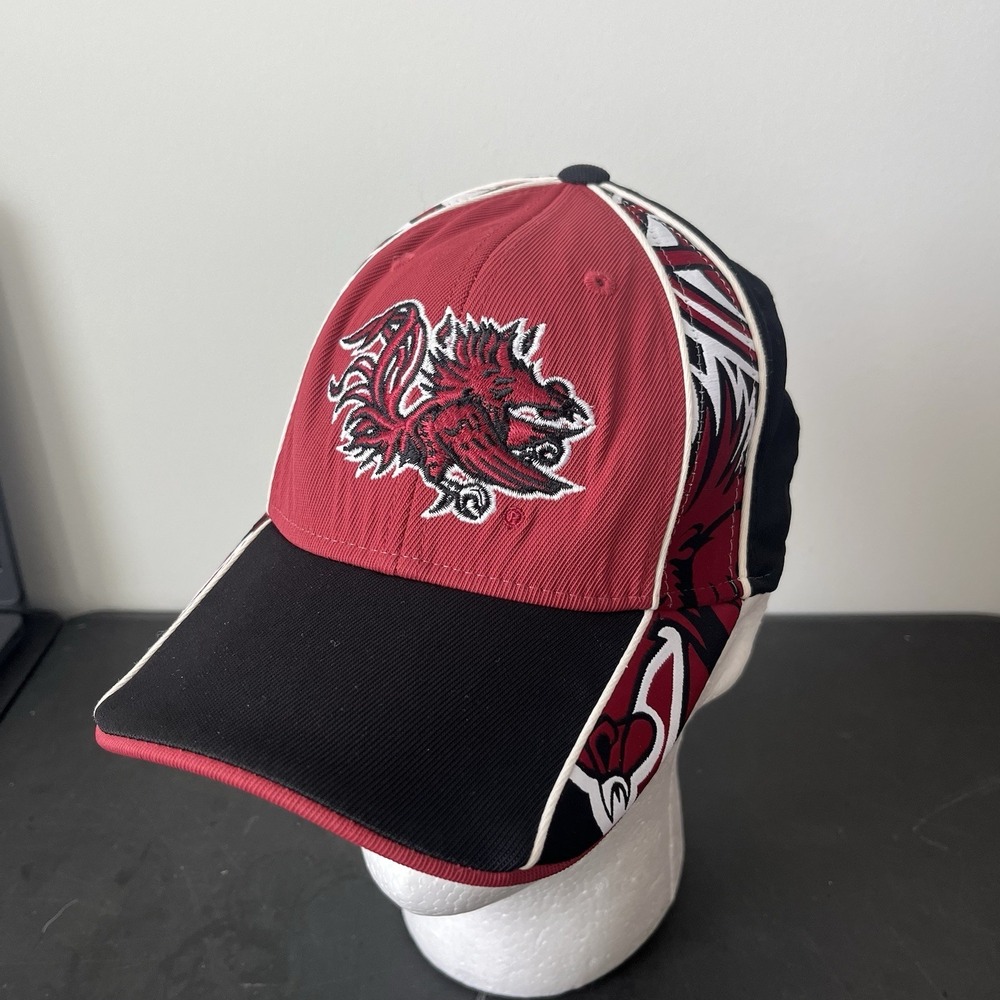Vintage South Carolina Gamecocks Hat Fitted OSFA Reebok Football 90s